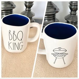 🆕Rae Dunn BBQ KING Ceramic Mug